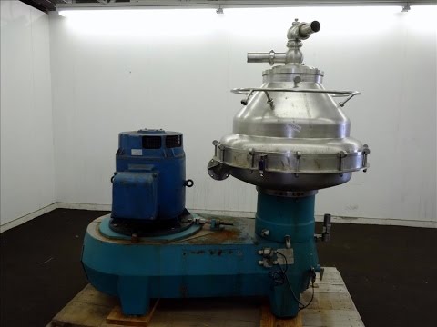 Used- Alfa Laval BRPX-417 SFV-31 Desludger Disc Centrifuge - stock # 46822001