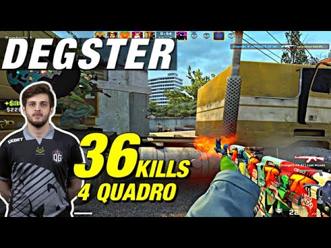 Degster overpass faceit game (36 kills) CSGO Degster POV