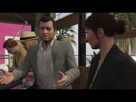 Grand Theft Auto V - 100% Walkthrough Part 92 [PS4] – Mission: Reuniting the Family