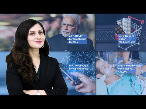 Episode 83: Delhi HC Bans Online Medicines Sale, FDA Approves Mobile App For Opioid Abuse, AIIMS: Portable Ventilator For ₹35,000, And MORE
