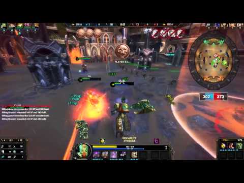 SMITE Chaac Arena Night Gameplay