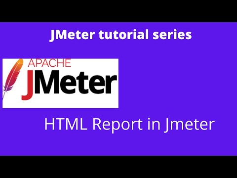 Jmeter tutorial 7 | How to create HTML report in Jmeter
