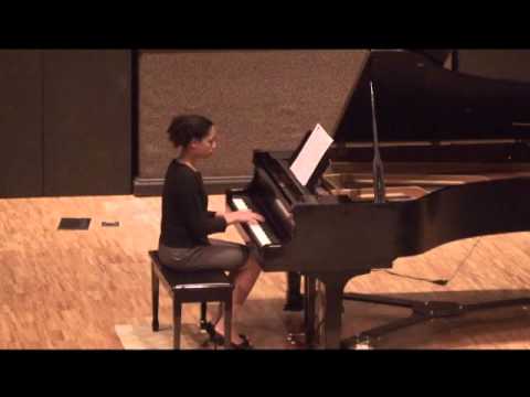 Josie performs Toccatina, Op. 27, no. 12 by Dmitry Kabalevsky.wmv