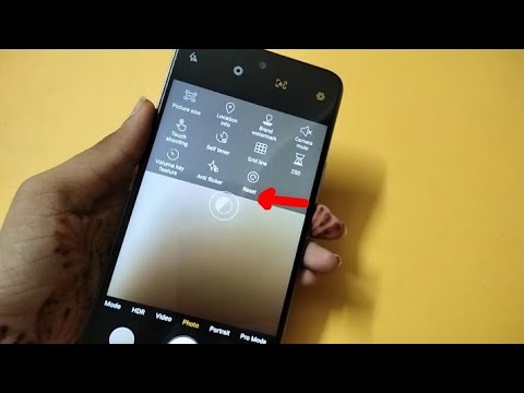 How to reset camera in Motorola edge 20 | Camera reset kaise kare | Camera reset setting