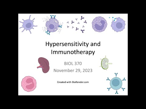Immunology Fall 2023: Lecture 31 Hypersensitivity Part 2