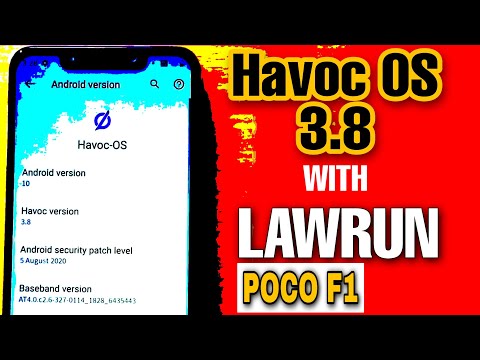 Havoc os 3.8 with  lawrun 13.4 || COD || benchmark || quick review || POCO F1