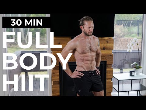 30 Min EXTREME Full Body HIIT Cardio Workout + Abs | No Equipment + No Repeats
