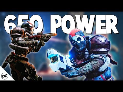 Destiny 2 : 650 POWER GRIND | FINISHING WEEKLY MILESTONES + TITAN EXOTIC HUNT!!