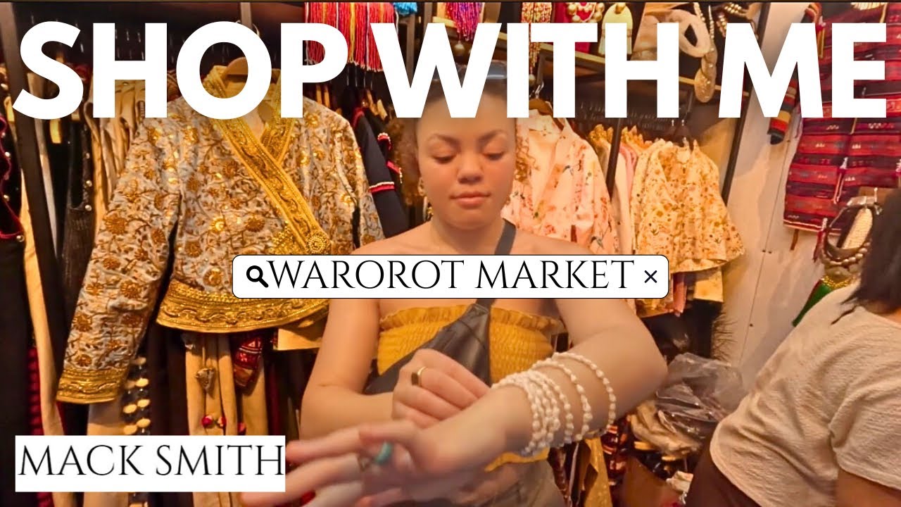 A traveler embarks on an exploration and shopping spree at Warorot Market.