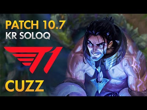 T1 Cuzz - Jungle: Sylas vs Ekko - KDA 18/1/3