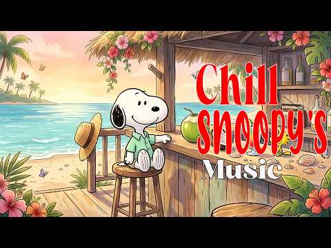 Snoopy’s Summer Blossom Studio 🌸☀️ Soft Lofi Beats for Relax, Study & Happy Vibes