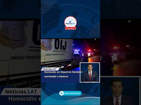 Homicidio en Siquirres: Hombre asesinado a balazos