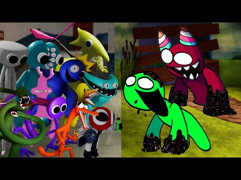 FNF All Rainbow Friends Chapter 2 Vs Pibby Jumbo Josh x Banban Sings Friends To Your End Song