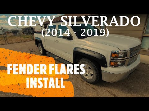 Chevrolet Silverado - FENDER FLARES Installation (2014 - 2019)
