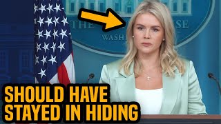 Karoline Leavitt reappears, INSTANTLY collapses