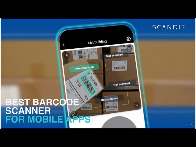 개발자 관점에서 본 SCANDIT SDK