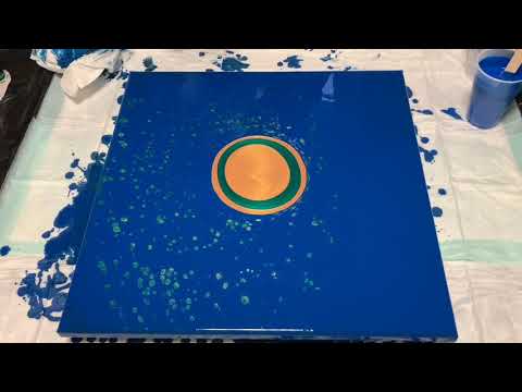 No silicone used!  Double Puddle Dump and Swirl!  Extreme sheen metallics!