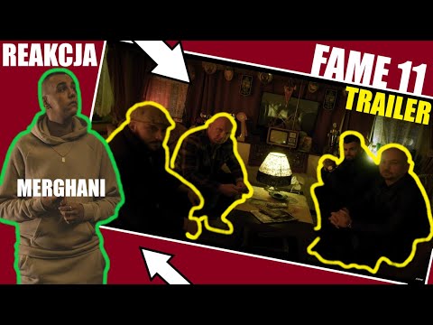 MERGHANI | REAKCJA  na  FAME 11: Fight Club - Sarius x Smolasty (Official Trailer)