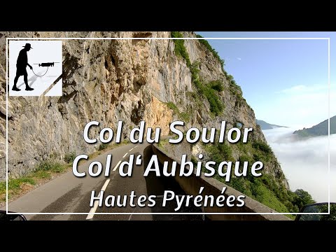 Col du Soulor - Col d'Aubisque, Balcony Road D918, Hautes Pyrénées, France - by motorcycle