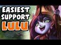 The EASIEST SUPPORT for AUTOFILL, SHIELD TO WIN with LULU | Lulu Support | 10.16 - League of Legends