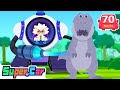 The Dinosaur Statue Mystery Super Rescue Car Cartoons Kids Cartoons SuperCar