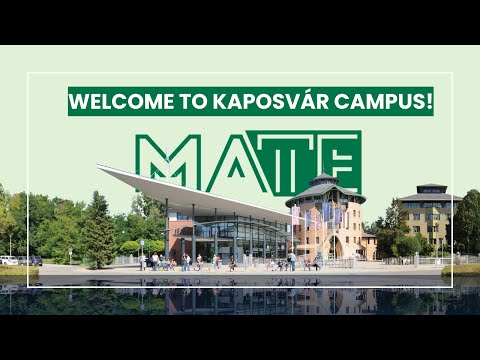 Welcome to MATE! | Kaposvár Campus