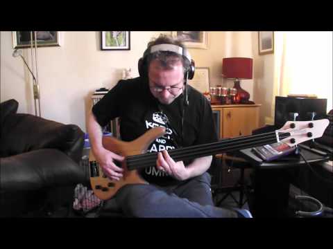 Stagg BC300FL Fretless Fusion 2020s - Black image 11