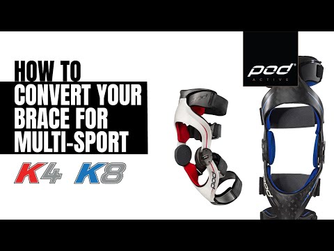 POD K-Series Knee Braces - Multisport Conversion