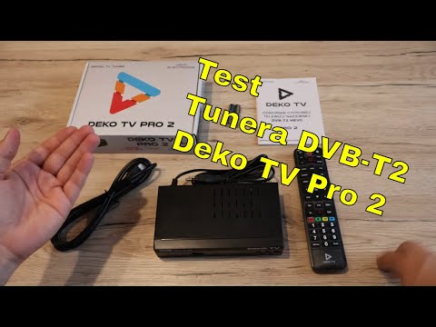 Test Tunera DVB-T2 Hevc H.265 ( DVB-C ) ? Deko TV Pro 2 - Prezentacja jego możliwości