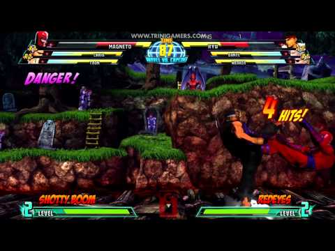 Trinigamers MVC3 Tournament - Losers Bracket - Round 2 -Shotty Boom vs Redeyes