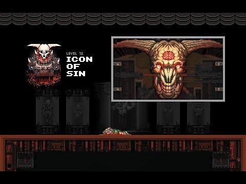 MiniDoom 2 - Stage 16, Icon of Sin (Arcade, Ultra-Violence) (ALL SECRETS)