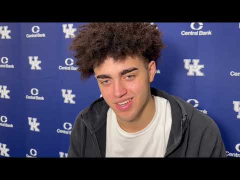 Kentucky Wildcats Otega Oweh, Malachi Moreno, & Kam Williams - Mississippi State Postgame