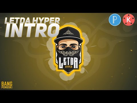 Cara Membuat INTRO LETDA HYPER di Hp Android | Kinemaster | PixelLab