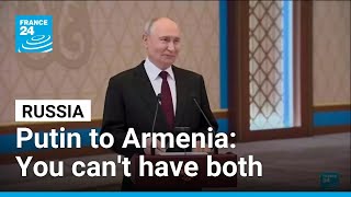 Download lagu Putin's warning to Armenia: Russia or the European Union • FRANCE 24 English mp3