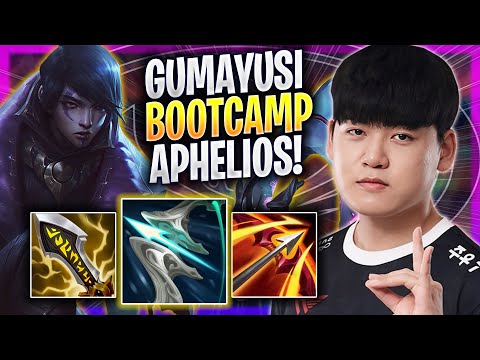 GUMAYUSI IS SO CRAZY WITH APHELIOS! - T1 Gumayusi Plays Aphelios ADC vs Jinx! | Bootcamp 2023