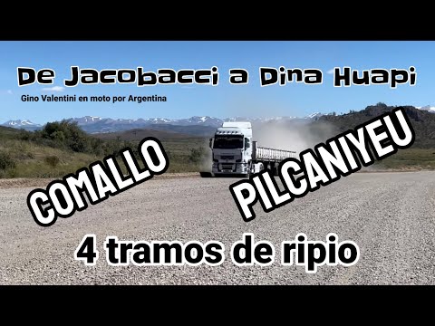 RUTA 23 | COMALLO | PILCANIYEU | Ripio | Río Negro | en moto por Argentina