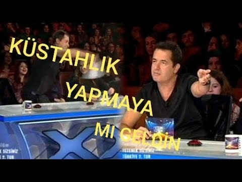 YETENEK SİZSİNİZDEN KOVULAN KÜSTAH YARIŞMACI