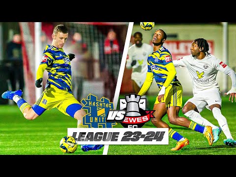 OUR YOUNGEST SIDE EVER! - Hashtag United vs Lewes - 23/24 EP25