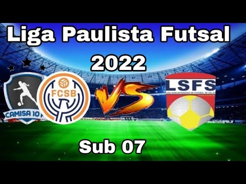Camisa 10 x Liga Sancaetanense - Sub 07 / Liga Paulista Futsal 2022.