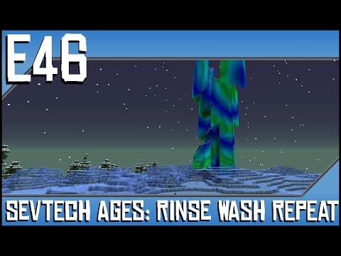 Sevtech Ages-Rinse Wash Repeat-Ep46-Modded Minecraft-Celestial Crystal Cluster, Aurora Pillar