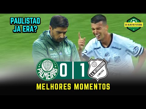 Palmeiras 0 x 1 Inter de Limeira | Melhores Momentos | Gols de Hoje | Rodada | Paulistão 29/04/2021