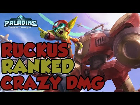 RUCKUS INTENSE RANKED GAME! PALADINS SEASON 4!