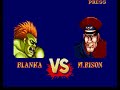 Street Fighter 2 Turbo Blanka Vs Bison Ending