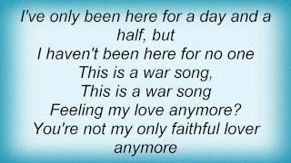 Little Birdy - This Is A Love Song Lyrics