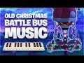 ♪ OLD FORTNITE CHRISTMAS BATTLE BUS MUSIC played on GIANT FORTNITE PIANO ♪