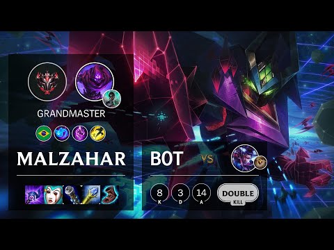 Malzahar Bot vs Vayne - BR Grandmaster Patch 10.21