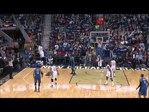 Anthony Davis 7 Blocks 2014.01.26 vs ORL