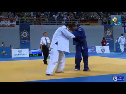 Judo 2014 European Championships Cadets: Majowski (POL) - Gasyuk (UKR) [+90kg] rep