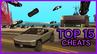 GTA San Andreas - TOP 15 Best Cheats (NEW 2021)