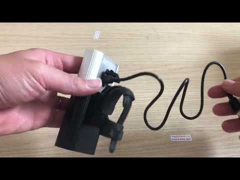 Dviračio žibintuvėlis Superfire BL06, 550lm, USB video